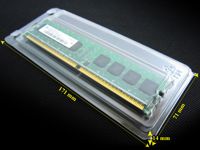 Anti-Static Memory Tray Case For DDR / DDR2 / DDR3 SDRAM - Holds 50 Standard DIMMs